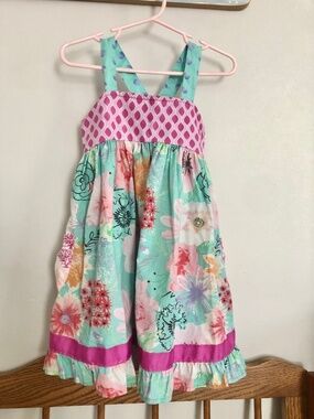 Matilda Jane Floral Twirl Dress, size 4